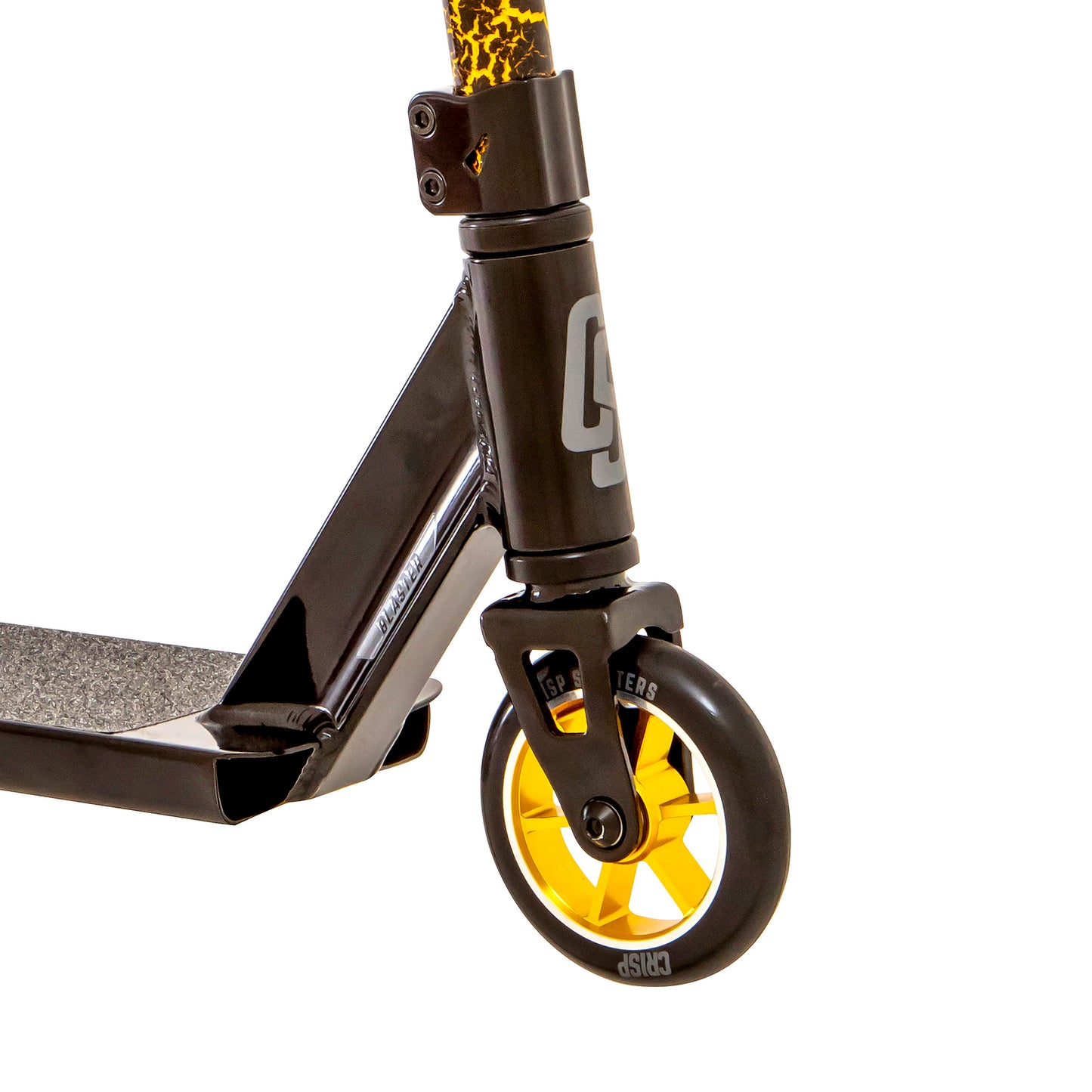 Crisp Blaster Black / Gold Cracking