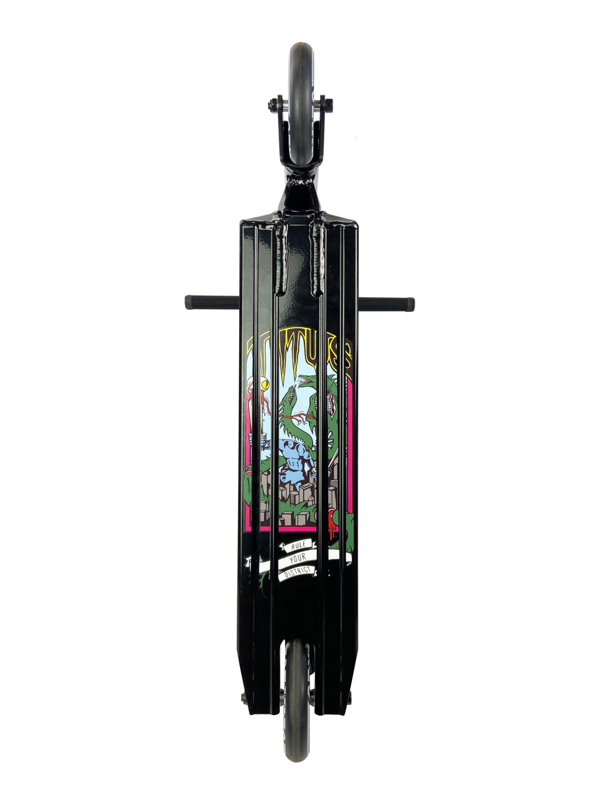 District Titus Complete - Black/Black w 110mm wheels