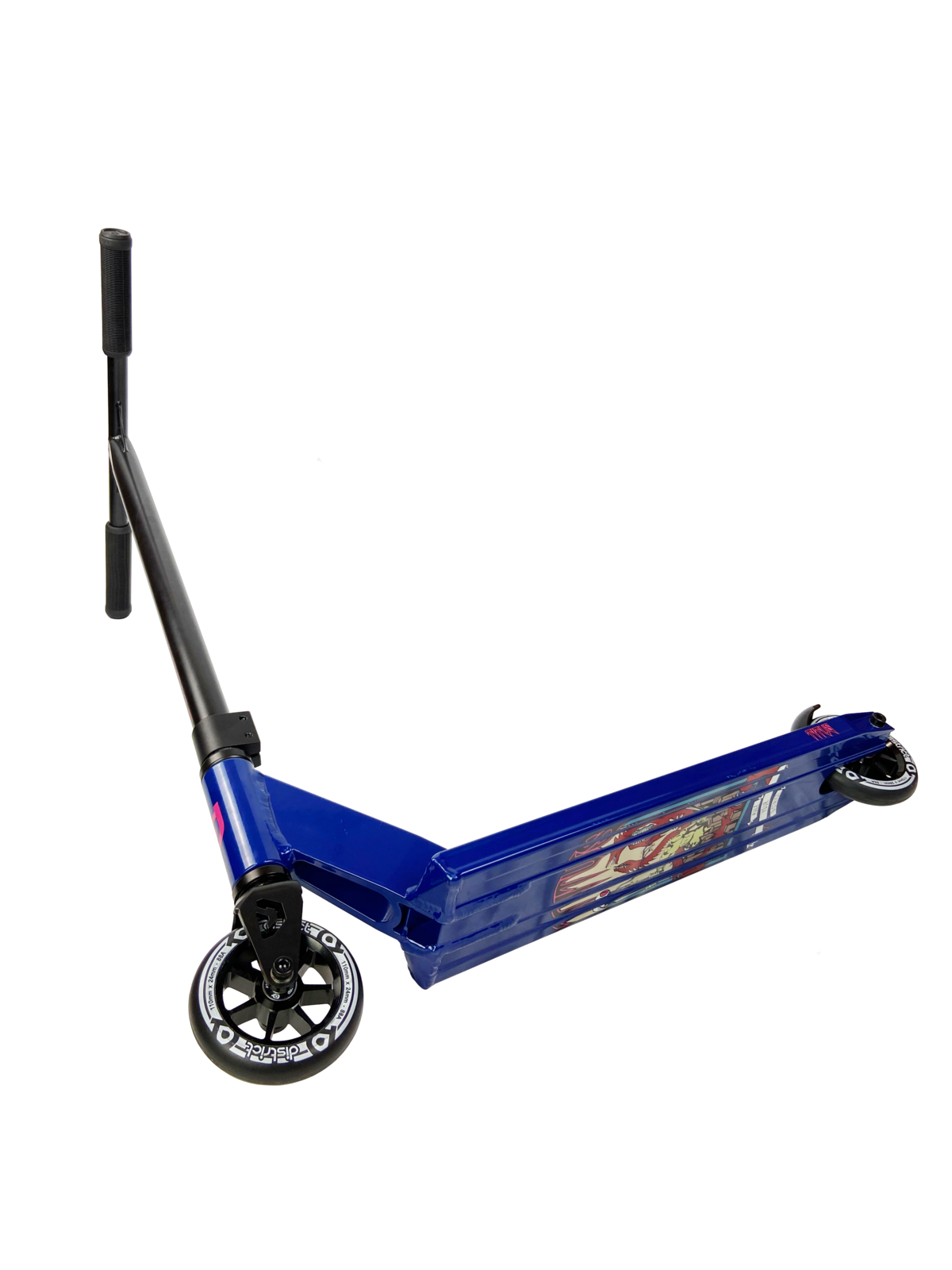 District Titus Complete - Navy Blue Black w 110mm wheels