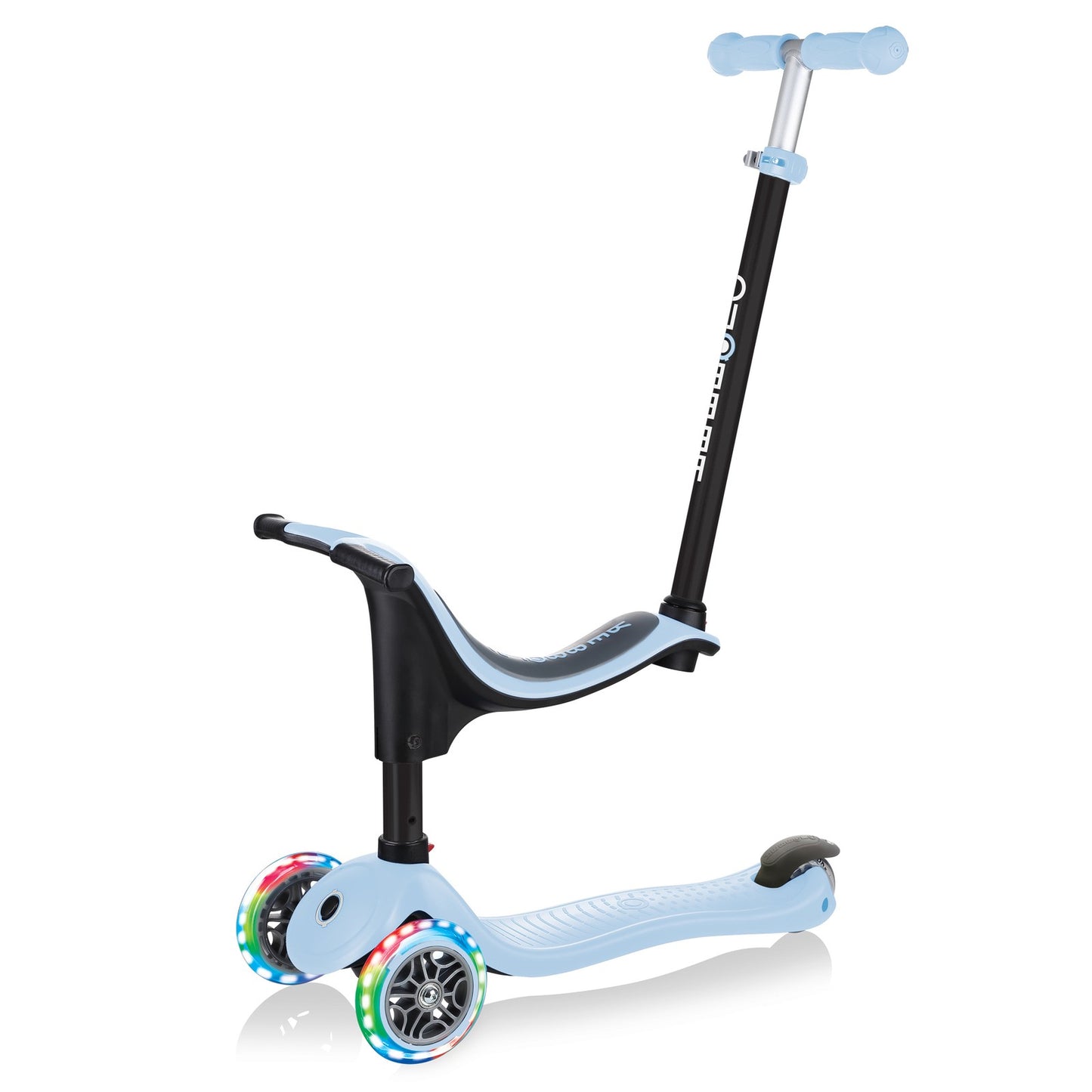 Globber GO UP SPORTY Lights | Pastel Blue