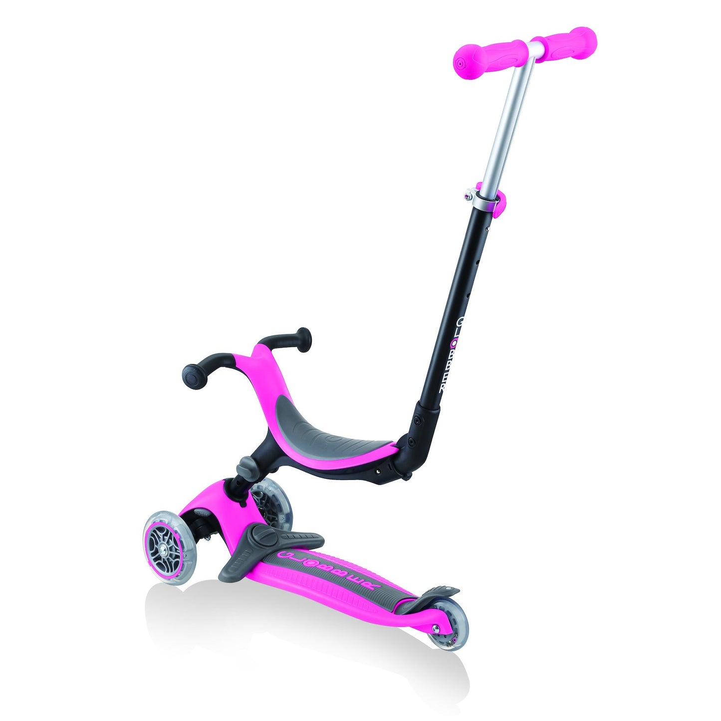 Globber Go Up Fold Plus - Pink