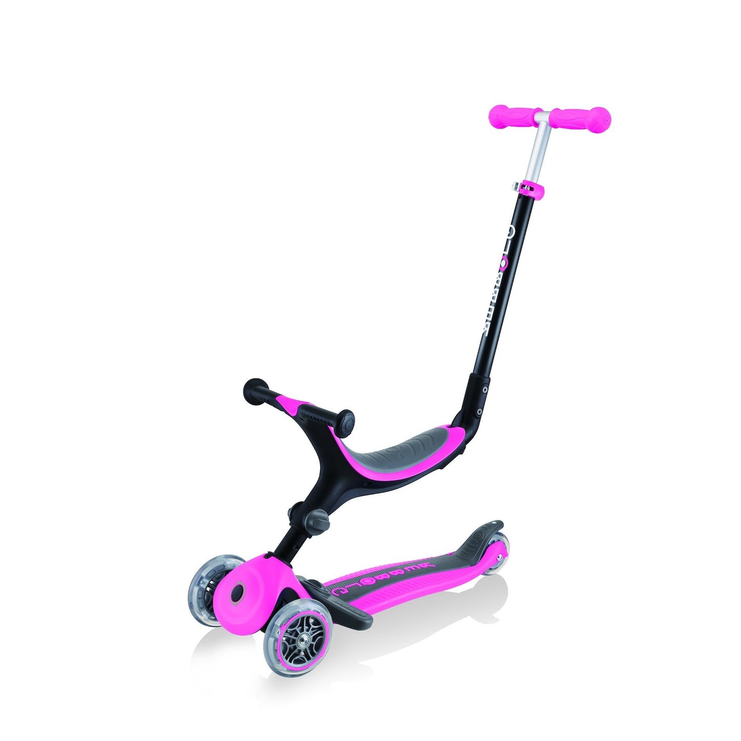 Globber Go Up Fold Plus - Pink