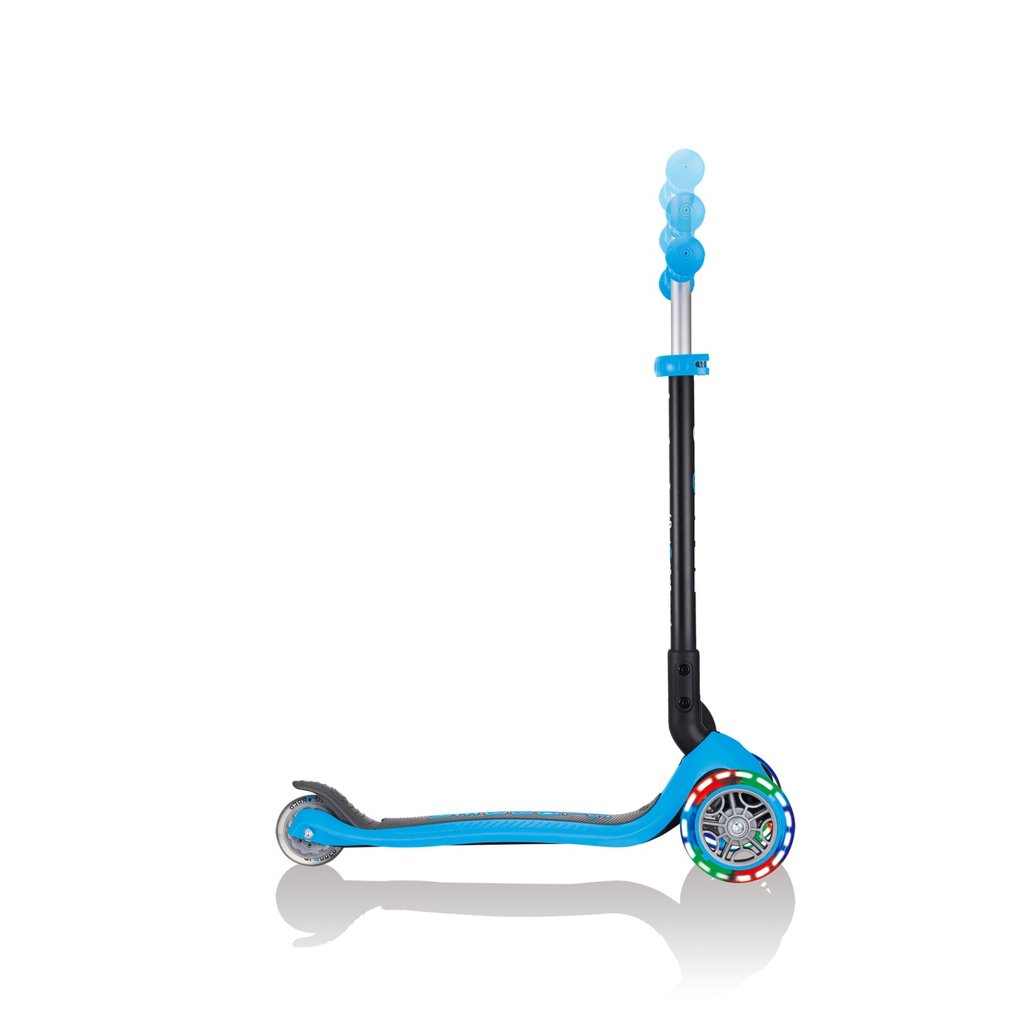 Globber Go Up Fold Plus Light Up Wheels - Blue Ride On / Scooter