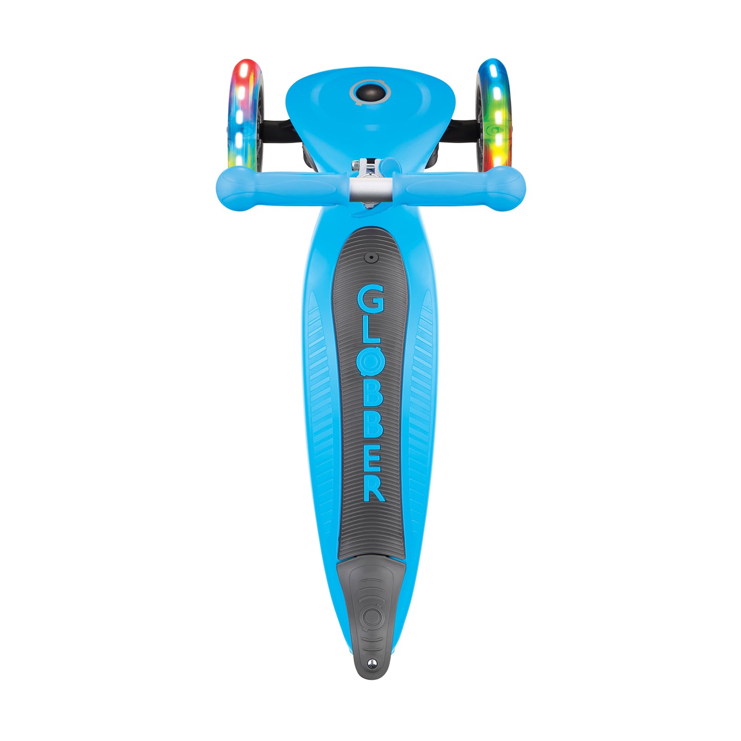 Globber Go Up Fold Plus Light Up Wheels - Blue Ride On / Scooter