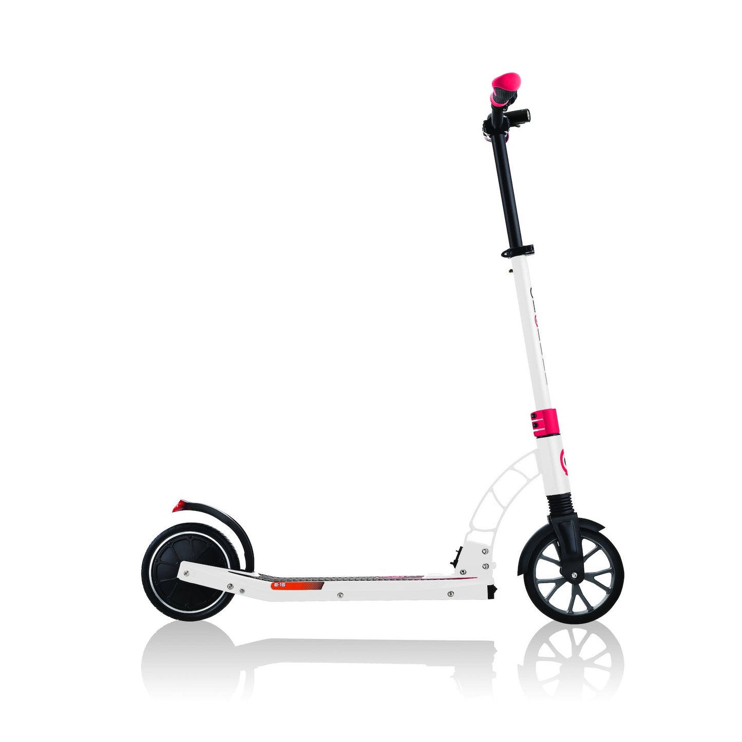 Globber ONE K E-Motion 15 (Foldable) - White Red