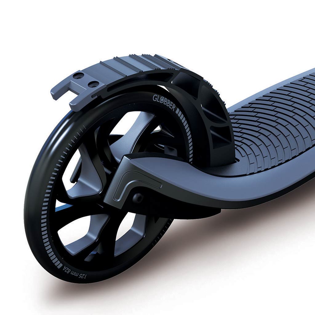 Globber NL 205 Scooter - Black Charcoal / Grey