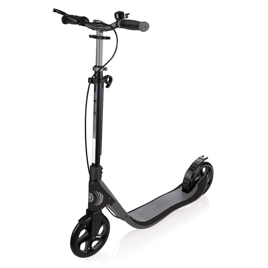 Globber NL 205 Deluxe Scooter | Titanium / Charcoal grey