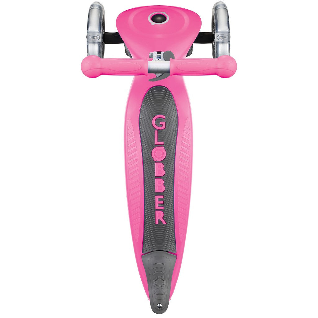 Globber PRIMO Foldable Lights | Neon Pink
