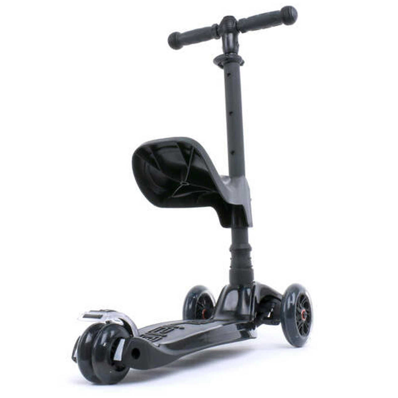I-GLIDE | Complete Scooter | 3 Wheel Scooter | With Seat | Black