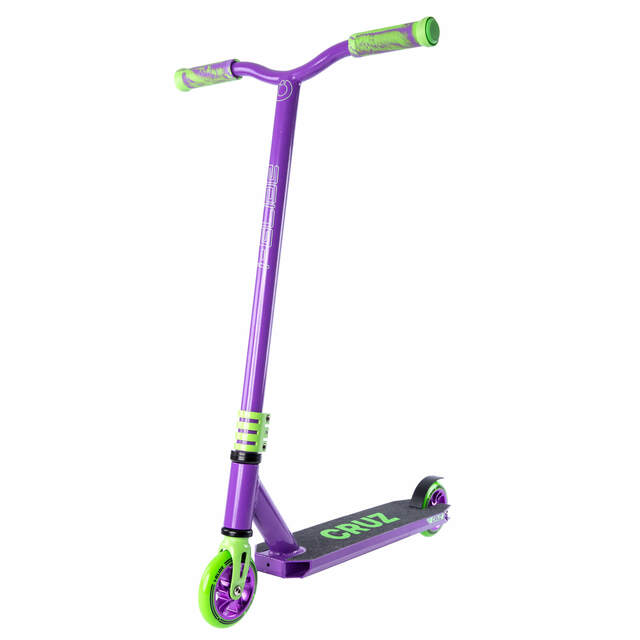 I-GLIDE | Complete Scooter | CRUZ | v2 | Green/Purple