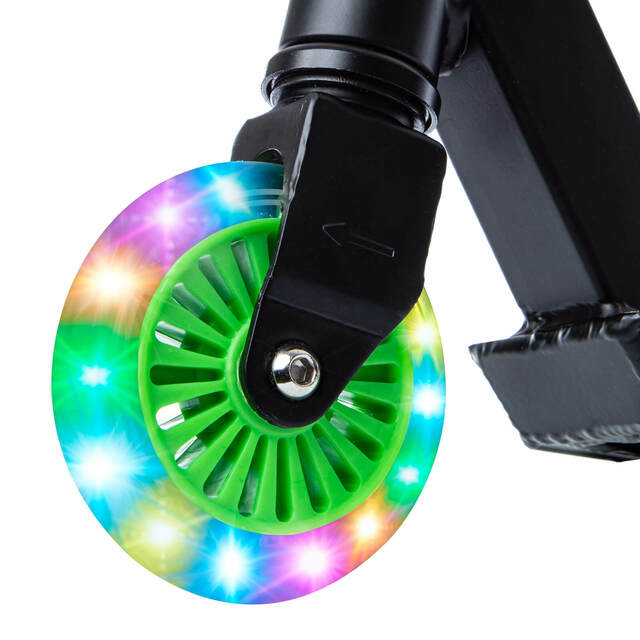 I-GLIDE | Complete Scooter | JR v2 LED | Black/Green