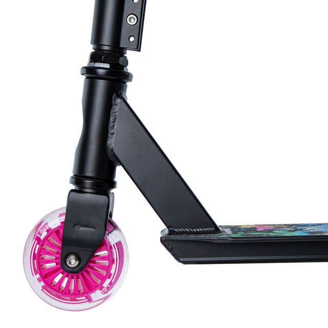 I-GLIDE | Complete Scooter | JR v2 LED | Black/Pink