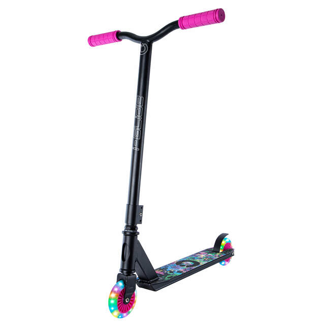 I-GLIDE | Complete Scooter | JR v2 LED | Black/Pink