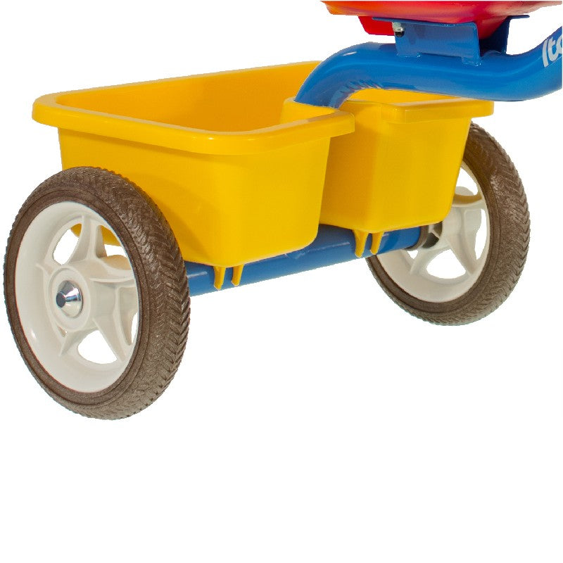 Italtrike 10" Transporter Trike - Colorama (Blue, Red, Yellow)