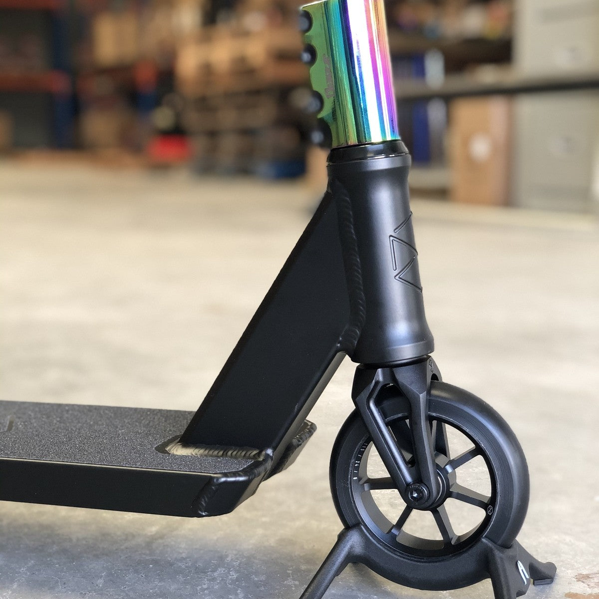 Native Stem Complete Scooter - Custom Scooter - Black Neo