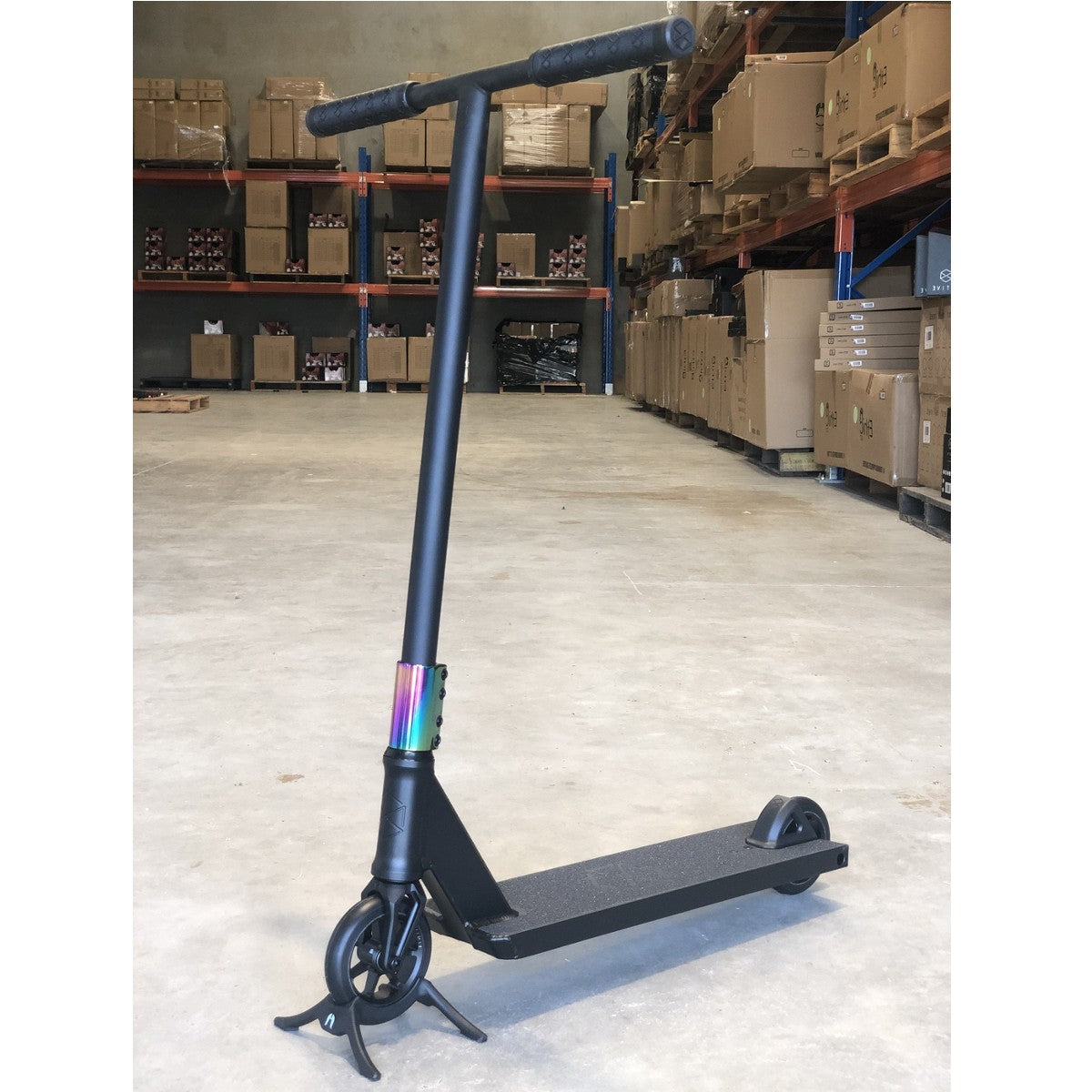 Native Stem Complete Scooter - Custom Scooter - Black Neo