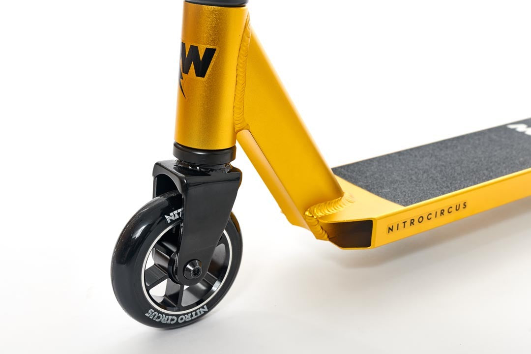 Nitro Circus RW JUNIOR REPLICA Scooter with alloy core - Ano Gold / Gloss Black / Satin Black
