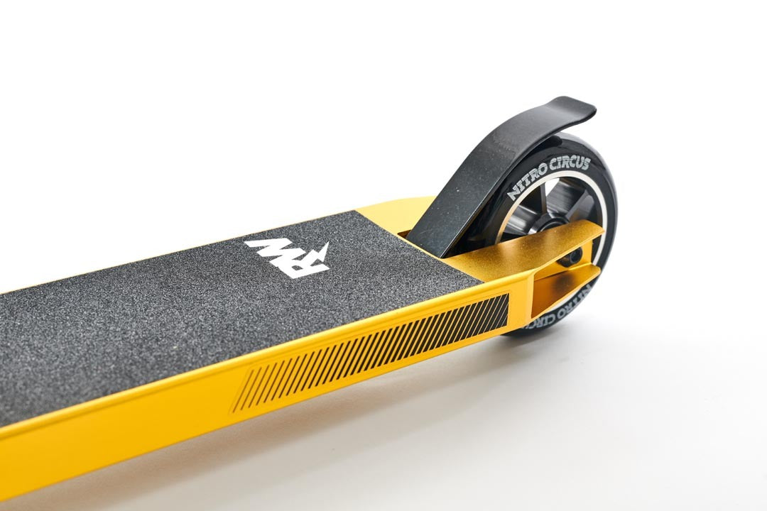 Nitro Circus RW JUNIOR REPLICA Scooter with alloy core - Ano Gold / Gloss Black / Satin Black
