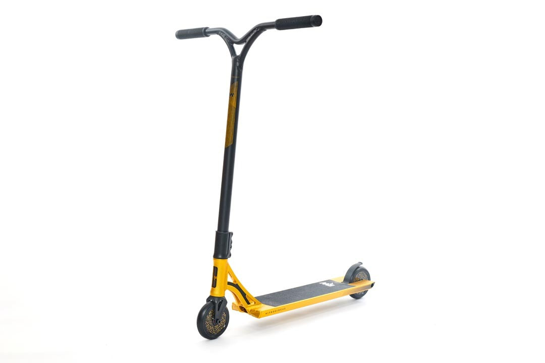 Nitro Circus RW Signature Scooter 500 - Ano Gold / Gloss Black / Satin Black 130x500