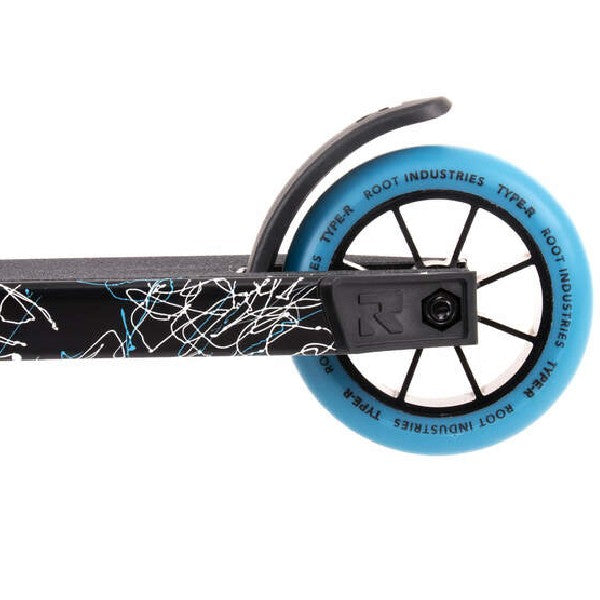 ROOT INDUSTRIES | Complete Scooter | Type R Mini | Splatter | Blue / White