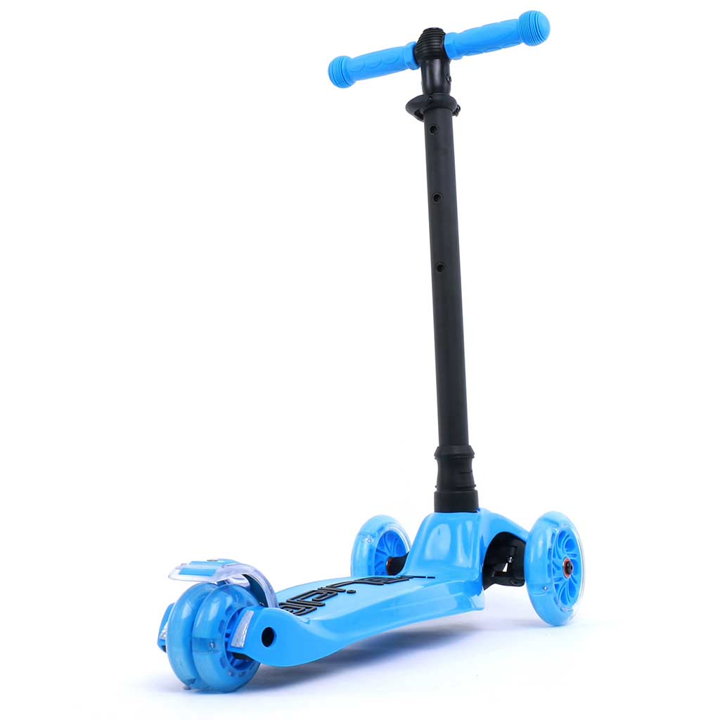 i-GLidE Boardwalk Bobber 3-Wheel Kids Push Scooter - Green