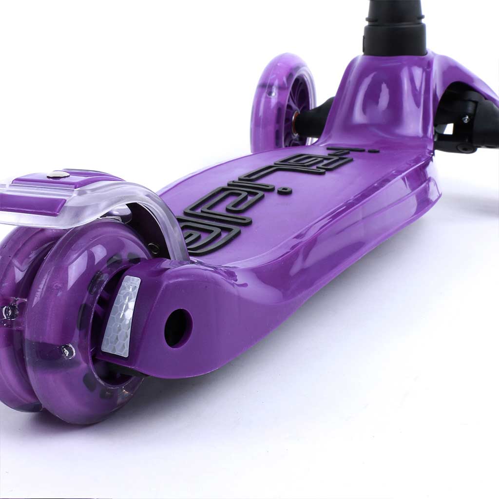 i-GLidE Boardwalk Bobber 3-Wheel Scooter with Seat - Purple