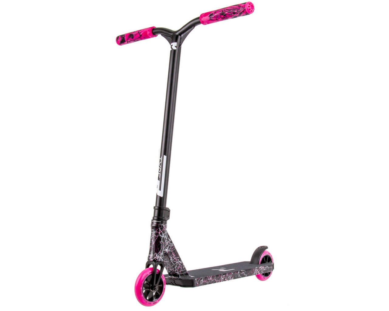 ROOT INDUSTRIES | Complete Scooter | Type R Mini | Splatter | Pink / White