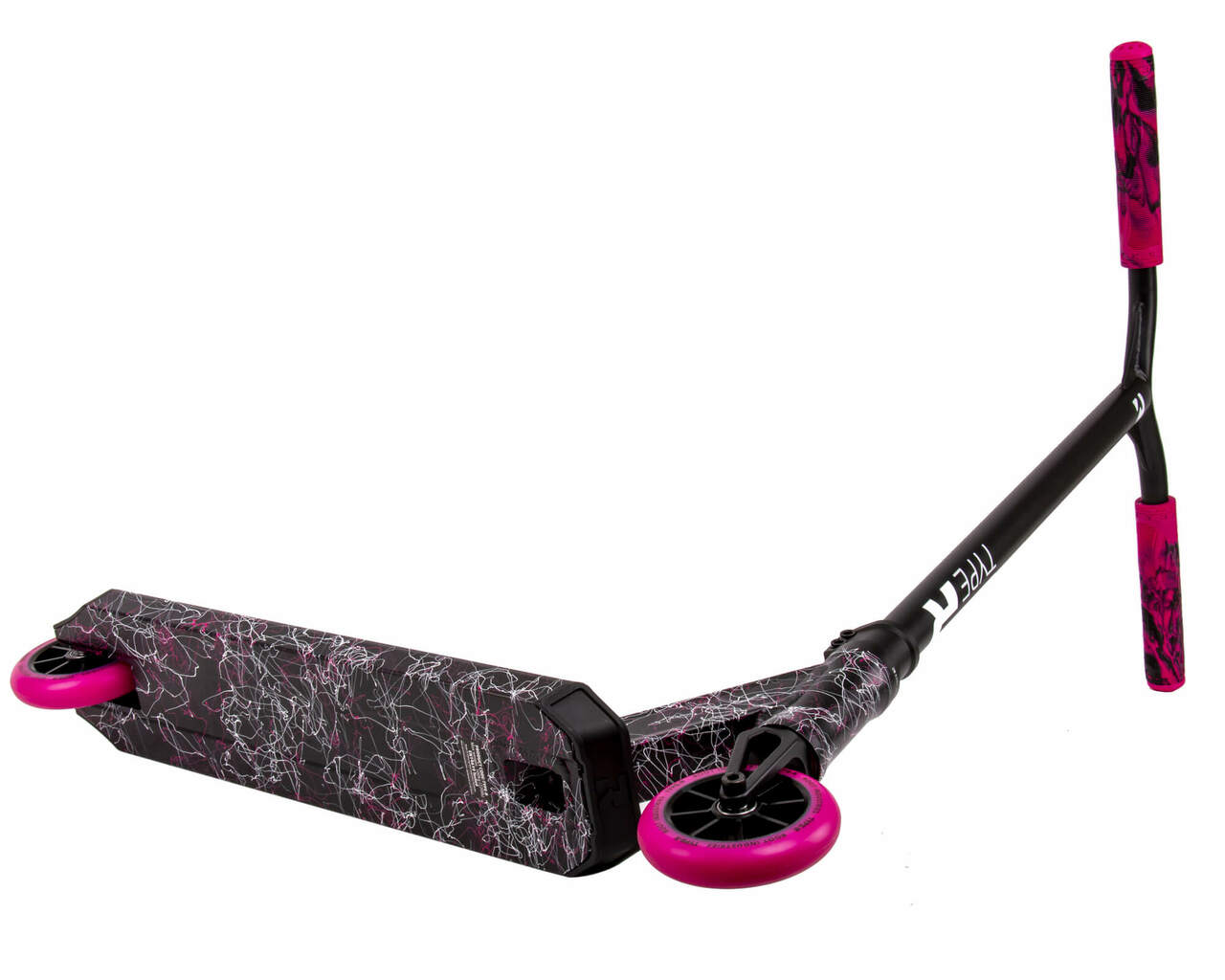 ROOT INDUSTRIES | Complete Scooter | Type R Mini | Splatter | Pink / White