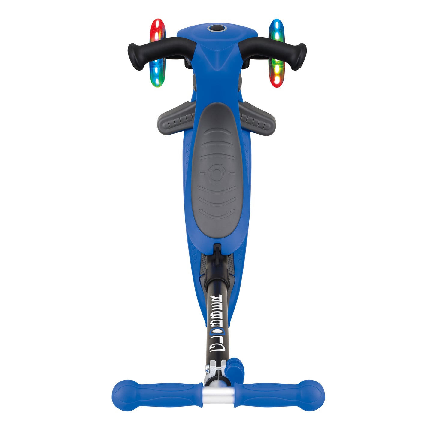 Globber Go Up Fold Plus Light Up Wheels - Navy Ride On / Scooter