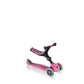 Globber Go Up Fold Plus Light Up Wheels - Pink Ride On / Scooter