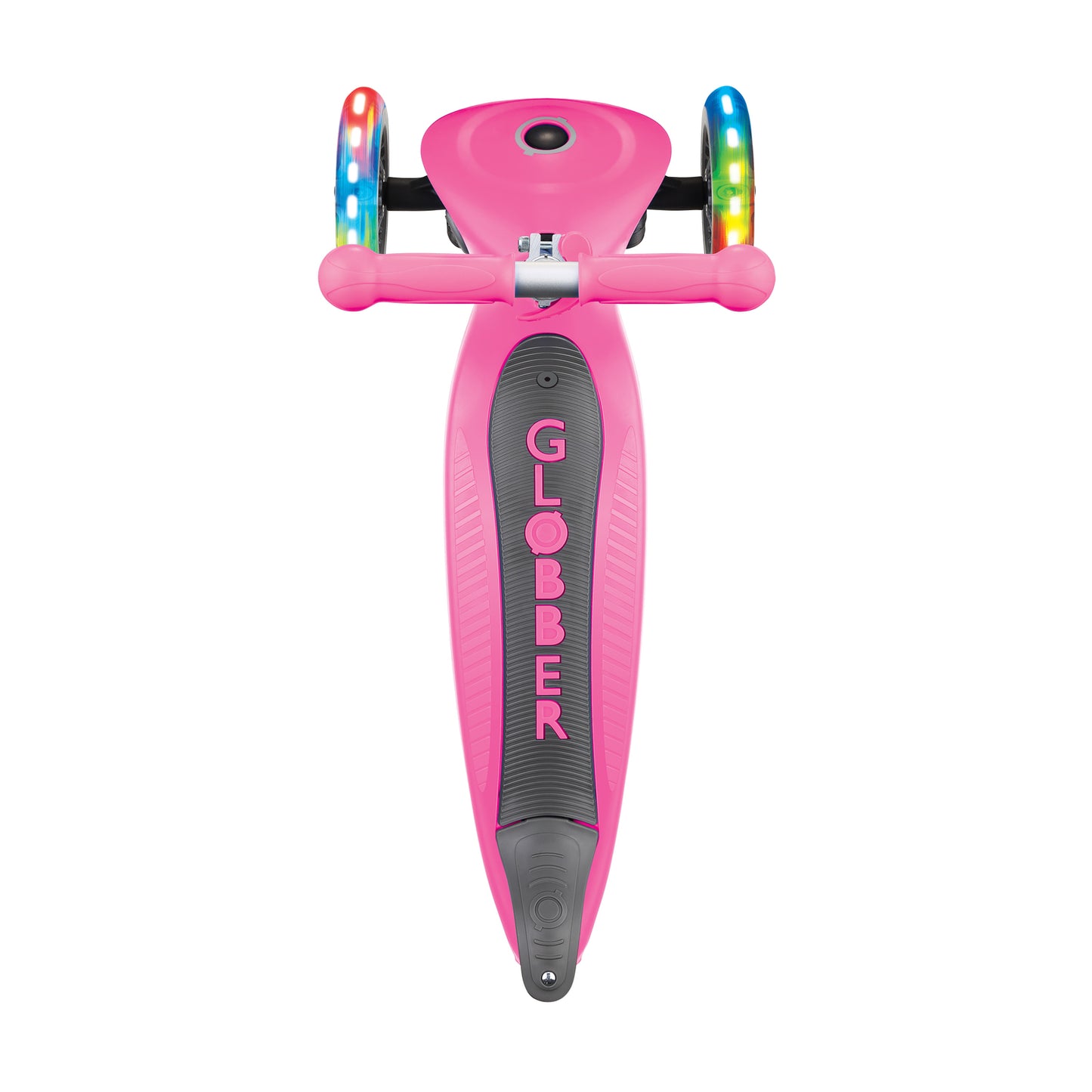 Globber Go Up Fold Plus Light Up Wheels - Pink Ride On / Scooter