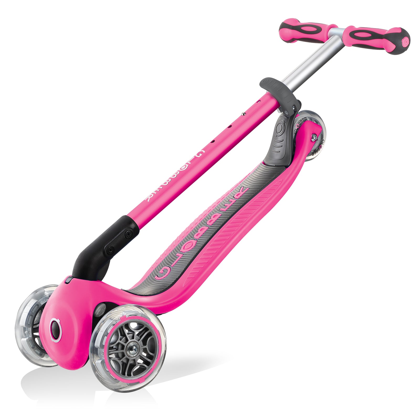 Globber GO UP Deluxe | Deep Pink - GrindLab.com.au