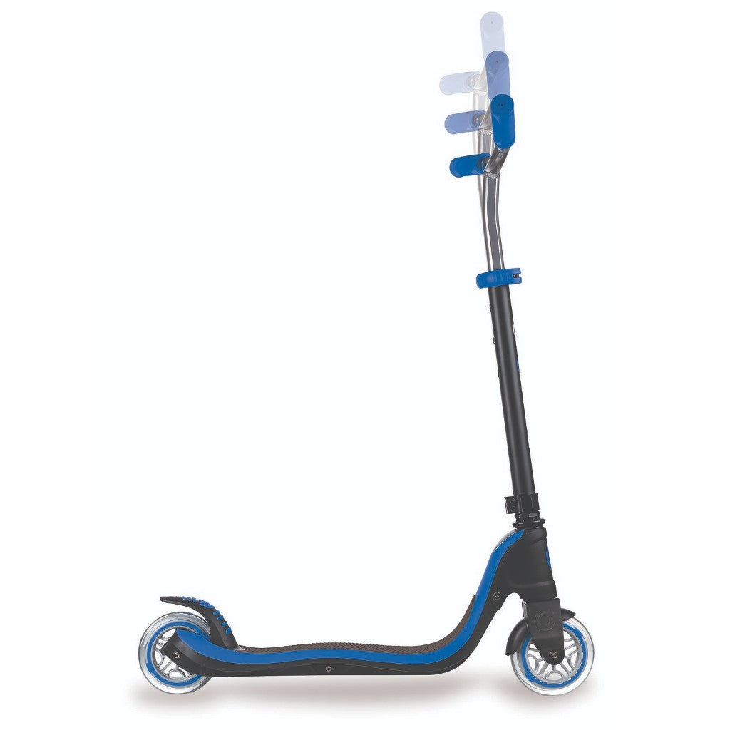 Globber Flow 125 Scooter | Black/Navy Blue