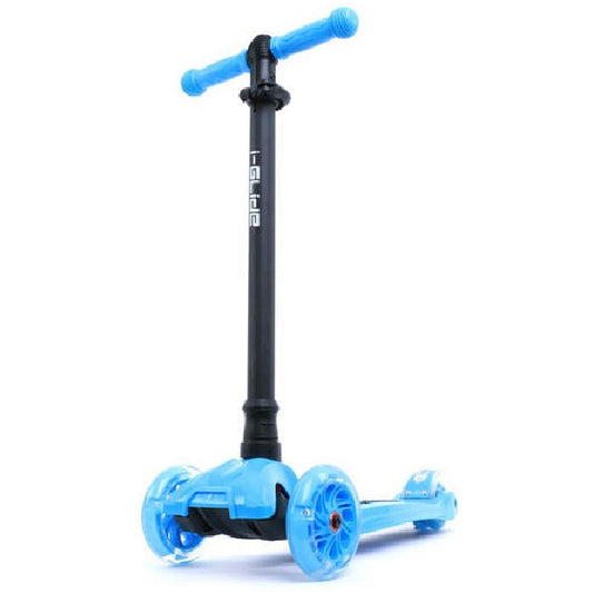 I-GLIDE | Complete Scooter | 3 Wheel Scooter | With Seat | Blue