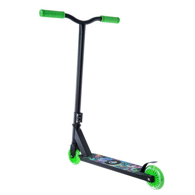 I-GLIDE | Complete Scooter | JR v2 LED | Black/Green