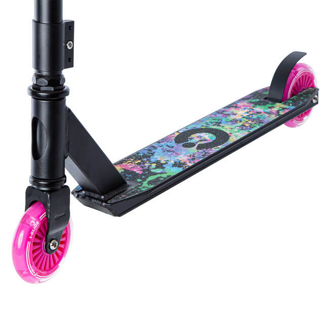 I-GLIDE | Complete Scooter | JR v2 LED | Black/Pink