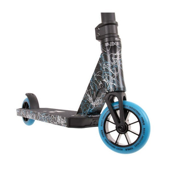 ROOT INDUSTRIES | Complete Scooter | Type R Mini | Splatter | Blue / White